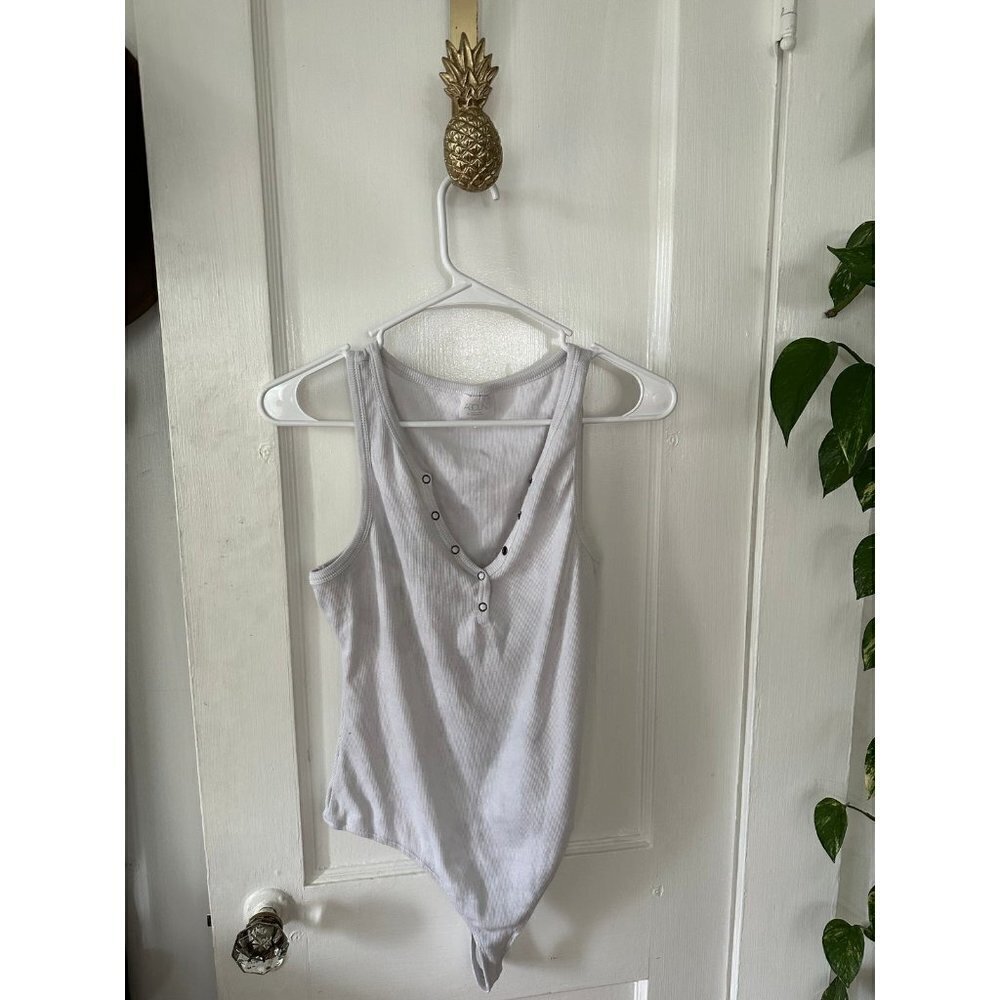 Abound Women’s size Medium White Bodysuit